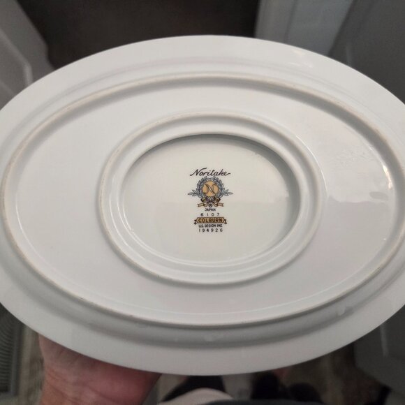 Vintage Noritake Colburn China 6107 Gravy Boat Japan - Picture 3 of 3